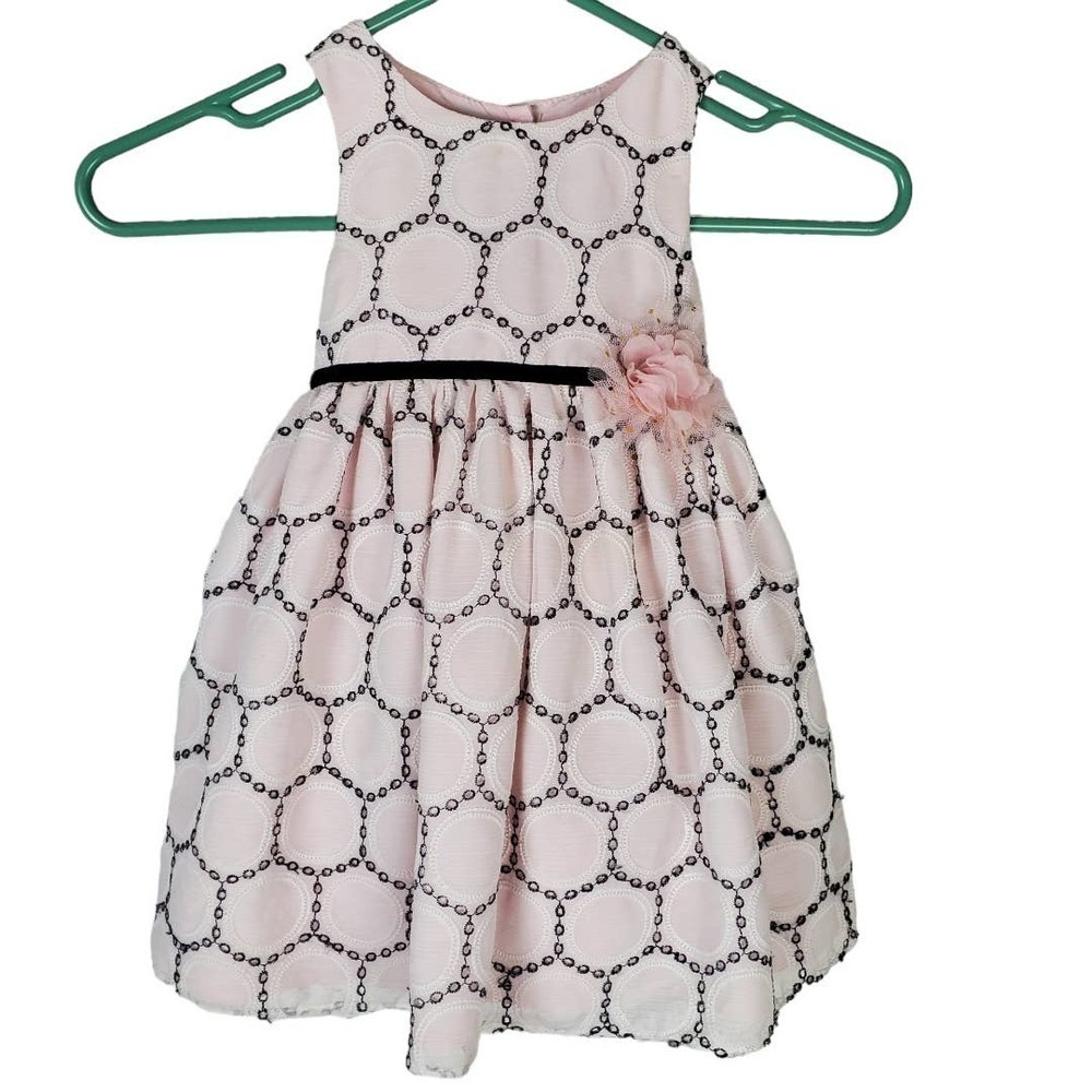 Mamellata Geometric Sun Holiday Easter Christmas Birthday Dress Girls Size 2T